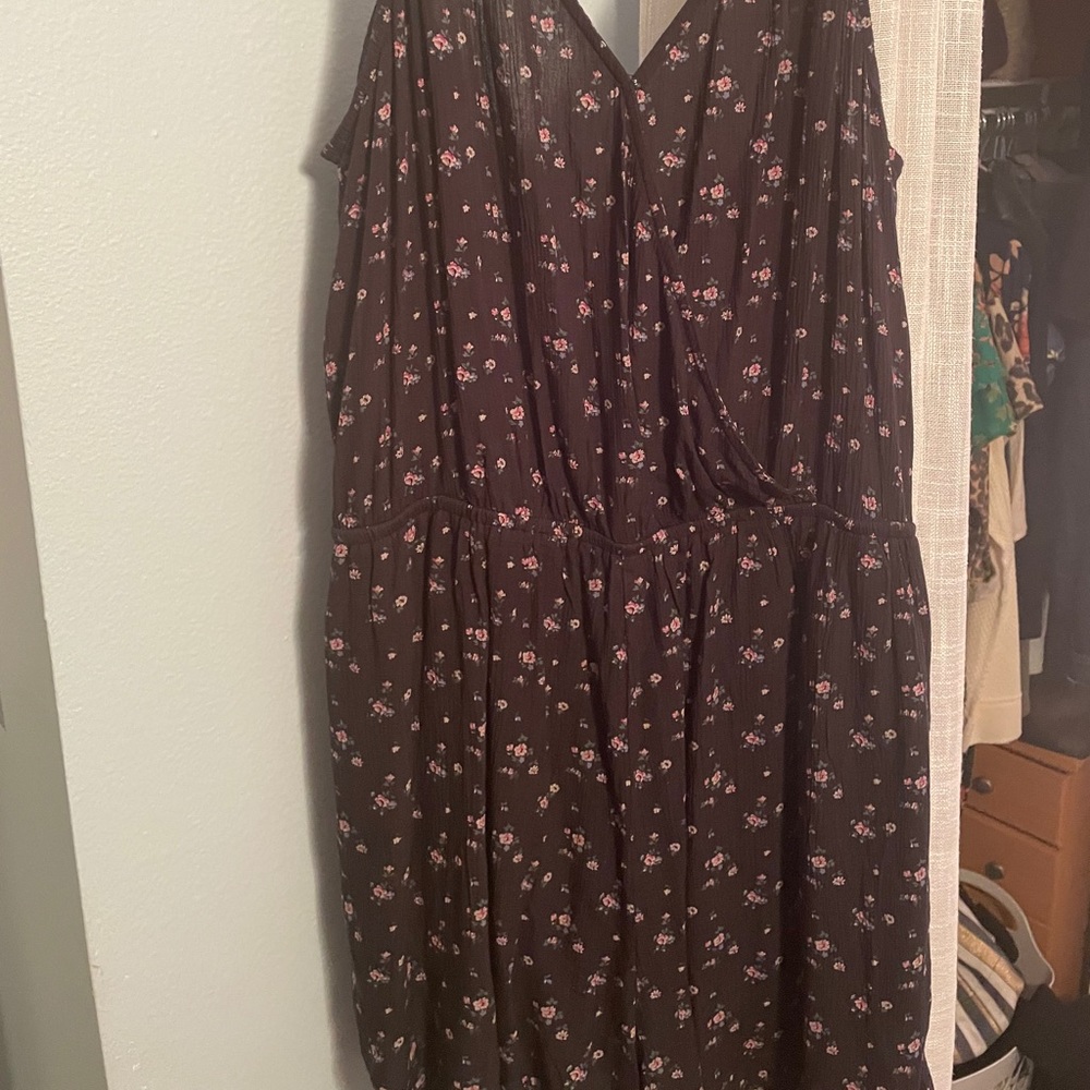 American Eagle open back romper NWT XL